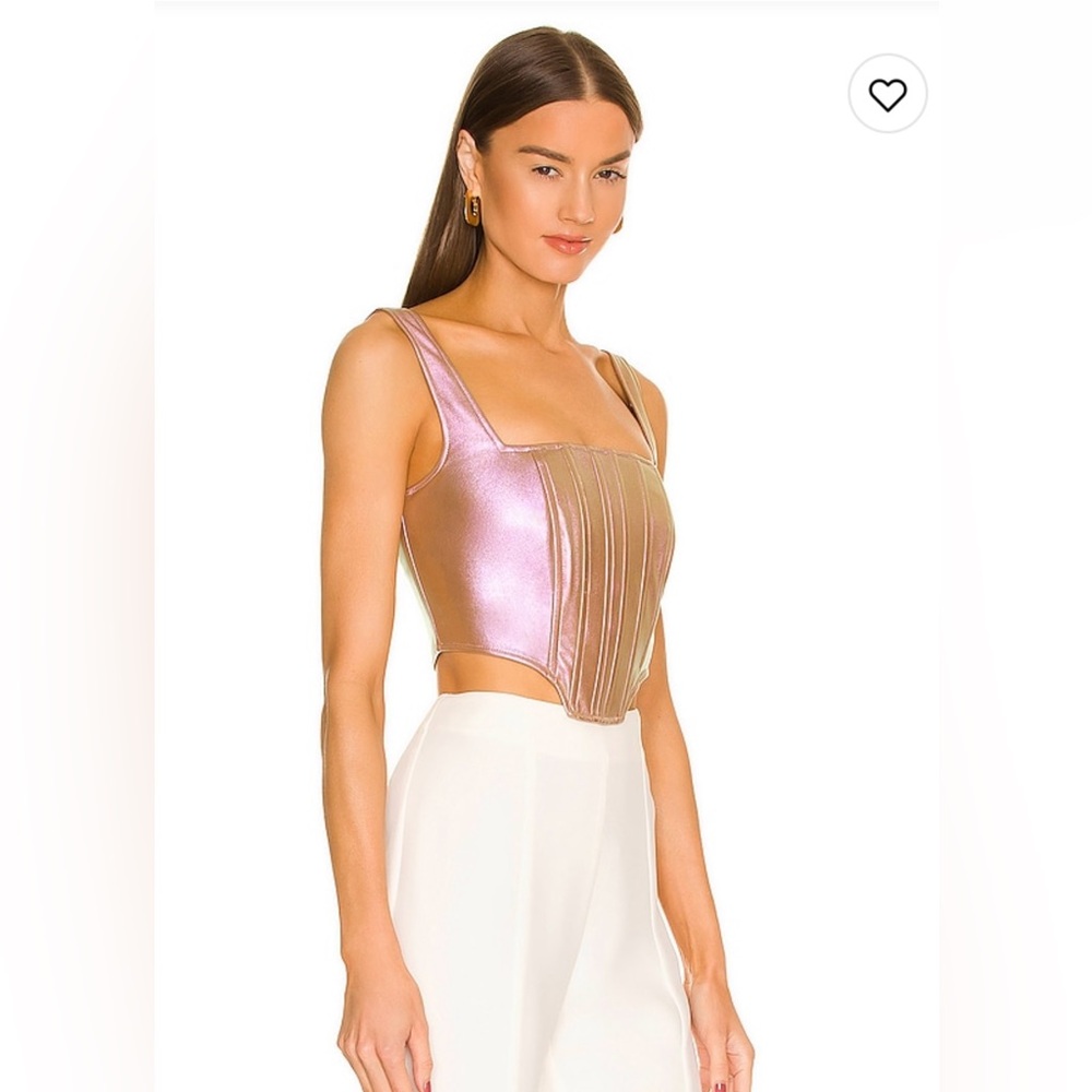Nichlolas / Revolve 
Rose Gold Pia Top. Size 4